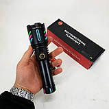 Ліхтарик police оригінал, Зручний ручний ліхтар, Потужний ліхтар із можливістю зарядки IY-18, фото 6