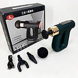 Домашній ручний масажер з вібрацією, Ручний масажер для шийного відділу хребта, шиї YT-39, фото 9