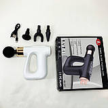 Масажери від целюліту, Масажер для розслаблення м'язів шиї і спини, Масажер з вібрацією і акумулятором VS-61, фото 3