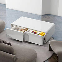 Розумний журнальний стіл з холодильником Primst TB135 (Білий, 135 літрів)