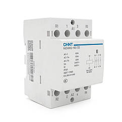 Контактор CHINT NCH8-63/22 220 V,40 А, 40kW, 2NC+2NO, на DIN-рейку, 85*65,5*54 мм