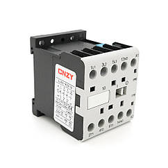 Контактор міні для змінного струму CHINT CJX2-K0910, 220 V, 9 А, 1NO, 46*59*58мм