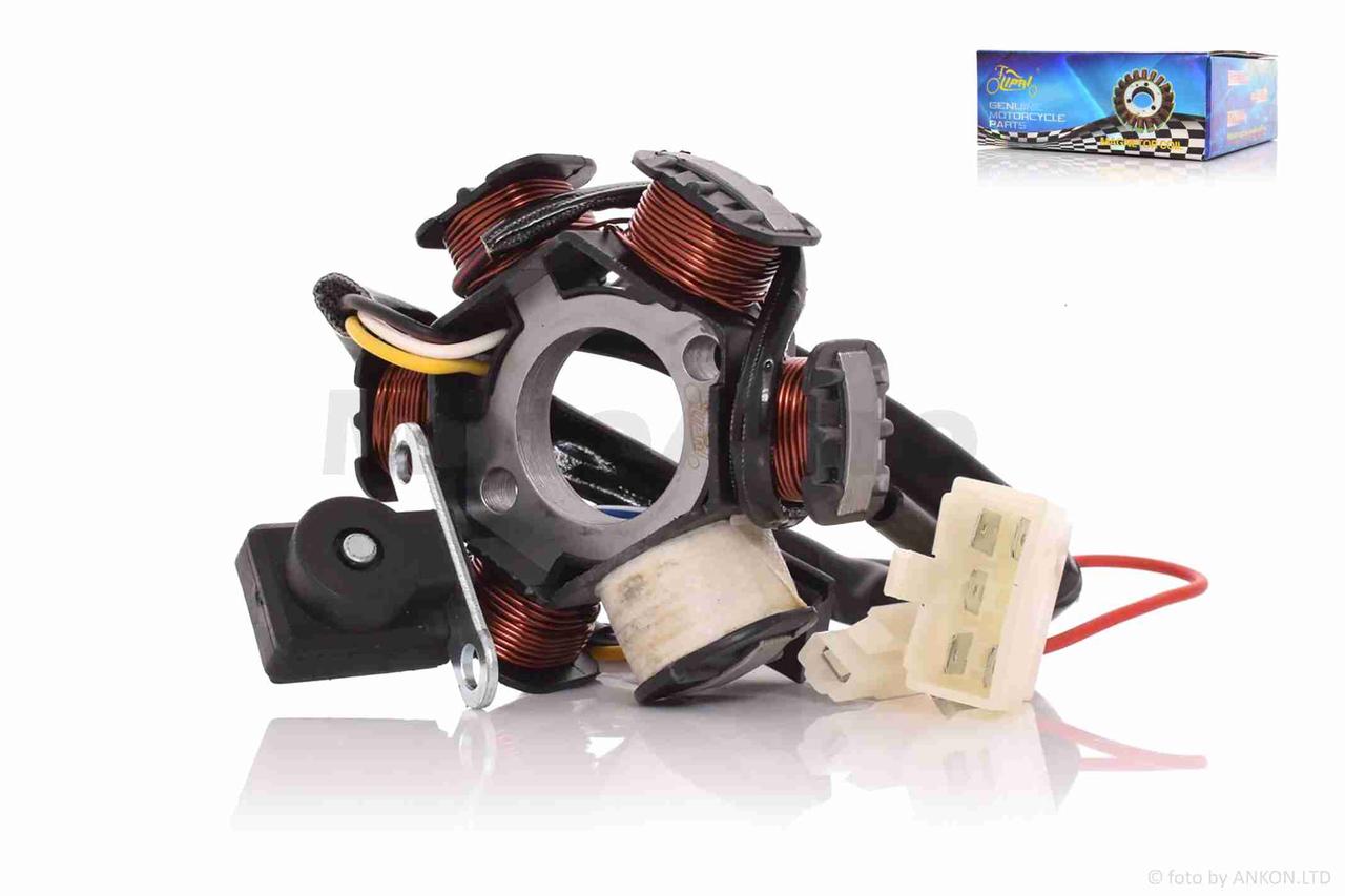 Генератор (статор) на скутер хонда діо 5+1 "LIPAI" AT-9565, фото 1