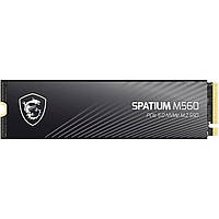 Жорсткий диск SSD: 2TB MSI Spatium M560 M.2 2280 3D NAND (S78-440Q940-P83)