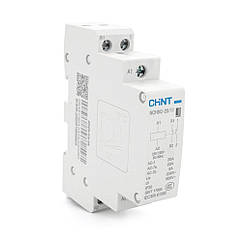 Контактор CHINT NCH8-20/11 220 V, 20 А, 4kW, 1NC+1NO, на DIN-рейку, 85*65,5*18 мм