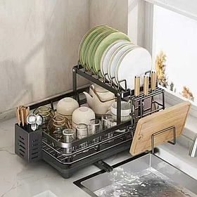 Кухонний Стелаж-Сушарка для посуду Органайзер (AND-102-30-10PCS) SV227