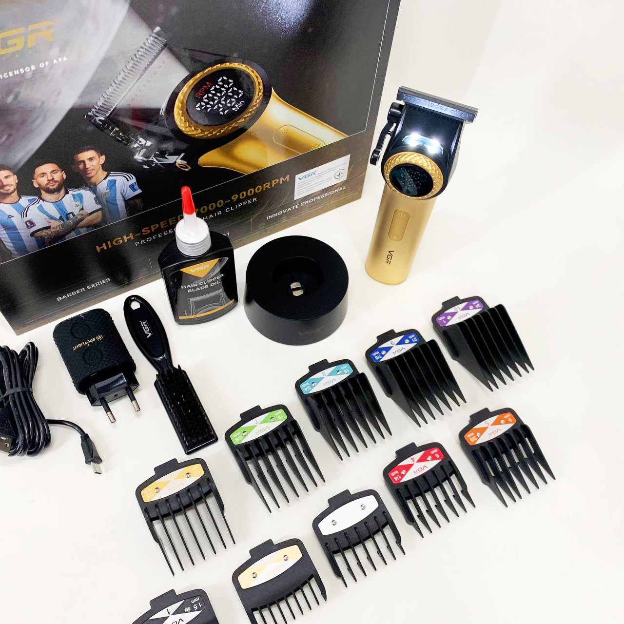 Хороші машинки для стрижки волосся для дому Машинка-тример стрижки бездротова OH-63