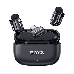 Мікрофон петличний бездротовий BOYA mini-14 (Type-C) black