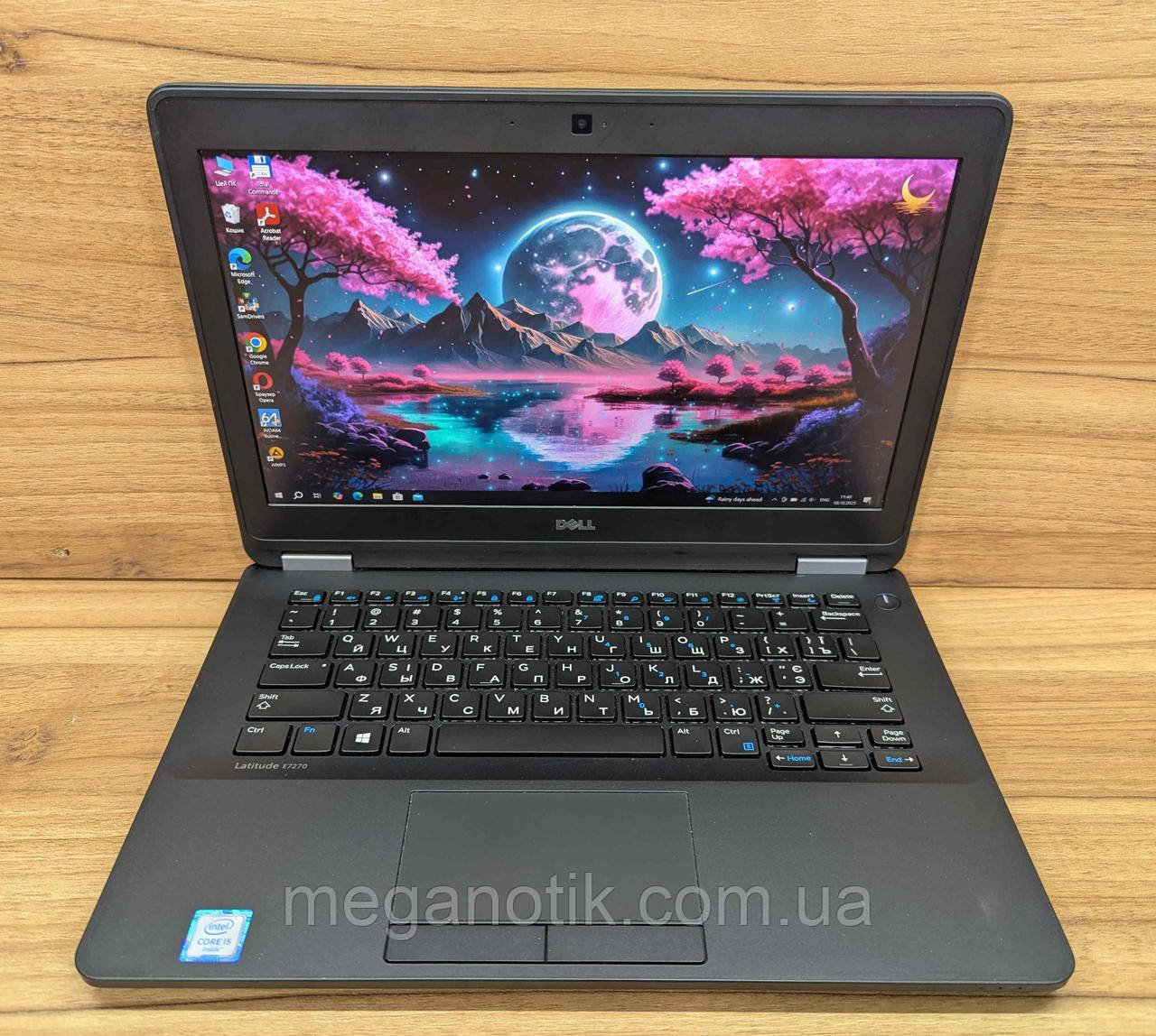 Ноутбук Dell Latitude E7270 | 12,5" | Intel I5 - 6300U | 256GB SSD | 8GB, фото 1