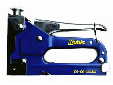 Степлер під скобу 4-14мм пружинний, з регулюванням сили, металевий корпус, >30000 уд ТМ KUBIS