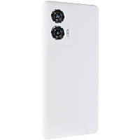 Чохол Silicone Cover Lakshmi Full Camera (AA) для Motorola Edge 50 Fusion Білий / White