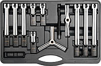 Сьемник подшипников, 12-В-1, американського типа, YATO YT-25105.
