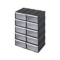 Ящик для інструментів QBRICK SYSTEM органайзер на 10 ящичків (SZU10XCZAPG001) (w489516)