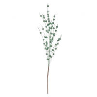 Популярний! Декоративна гілка YES! Fun Намистини зелені, 70 см, гліттер (973985) - Краща якість тільки на Nukleon.com.ua