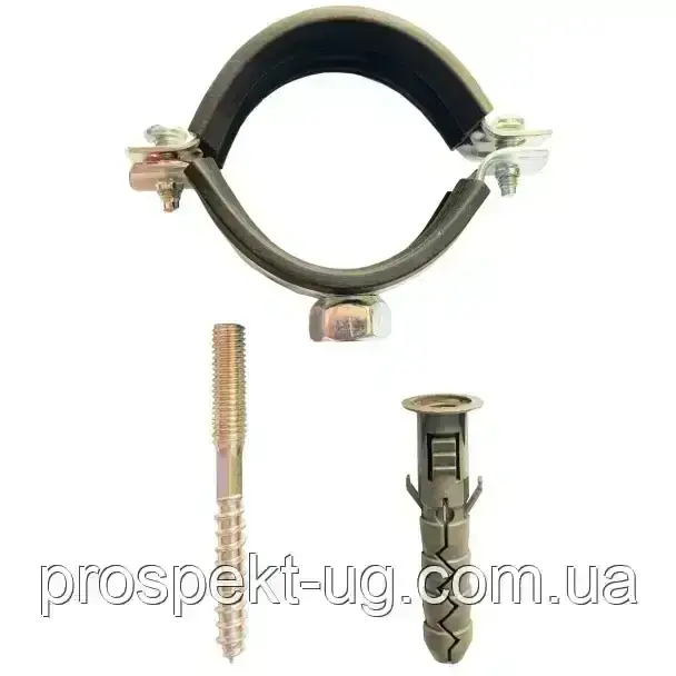 Кріплення тримач для труб Ду40 (48-53) М8, фото 1