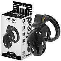 Чоловічий пояс вірності Addictec Toys Locked Sealed Cprypt Penis Cage kitty.in.ua