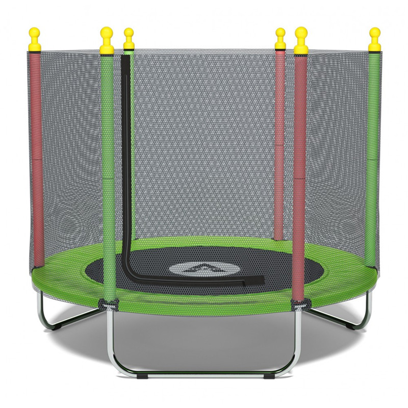 Батут дитячий Atleto 160 см KRB10 із захисною сіткою манеж для дітей R_2176