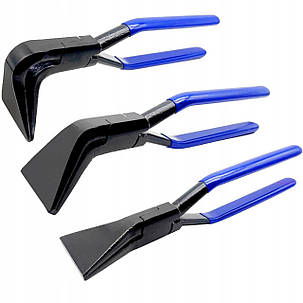 Набір щипців для гнуття листового металу 3 шт Silver S11679, фото 1