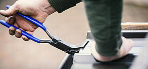 Набір щипців для гнуття листового металу 3 шт Silver S11679, фото 3