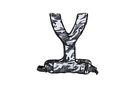 Жилет ваговий inSPORTline Fitup 3 кг, камуфляжний сірий