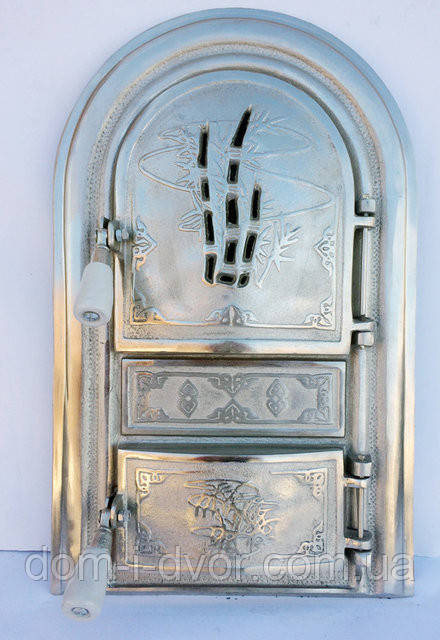 Дверцы для печки" Бамбуковая трость" со стеклом,чугунная дверца купить ...