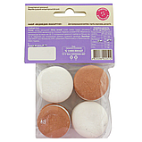 Набір кондитерських цукрових прикрас "Макаруни Ведмедики" - (4 шт), фото 4