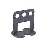 Кліпси/ клини /підкладки СВП для викладання плитки до шва 2мм (плитка t≤ 14мм) 100+ 50+50 шт. Yato YT-36941, фото 5