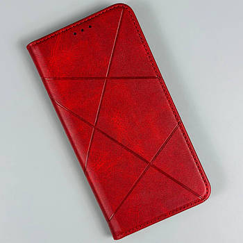 Чехол-книжка Business Leather для Samsung Galaxy M15 Red