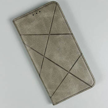 Чехол-книжка Business Leather для Samsung Galaxy M15 Grey