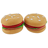 Набір кондитерських цукрових прикрас "Макаруни Бургери" - (4 шт), фото 2