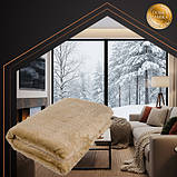 Електроковдра 180x130 см бежевий Ruhhy 26224, фото 3