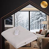 Електрична ковдра 150x80см Ruhhy 26201 електроодіяло 3 режими 65 Вт, фото 4