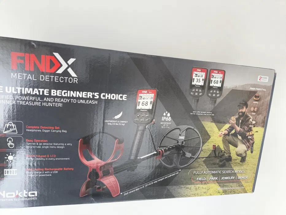 Металошукач Nokta Makro FindX PRO + Подарунки. Водонепроникний. Li-іon акб. Гарантія 2 роки - фото покупців 4