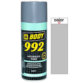 Алкідний антикорозійний ґрунт спрей сірий Body 992 Spray Grey 400мл