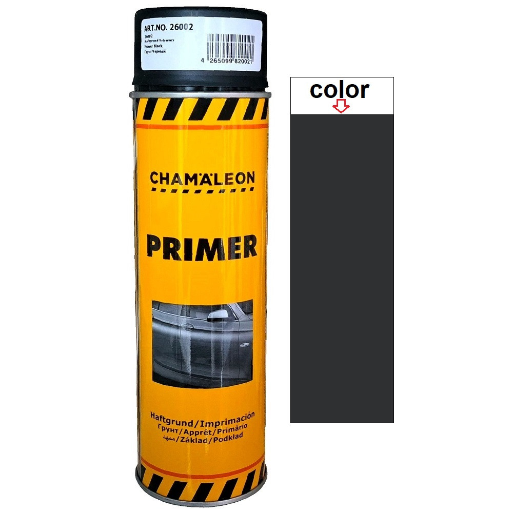 Акриловий ґрунт спрей чорний Chameleon Primer Black 500мл