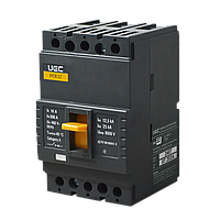 Автоматичний вимикач UEC PCB32 3P 16A 25 кА, MCCB-PCB-32-3-0016 Силовий УЕК, автомат корпусний щитовий