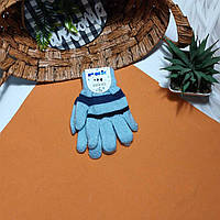 Дитячі теплі рукавички 3-6 роки 15см