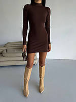 Женское мини платье микродайвинг на флисе XS-S ML