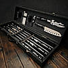 Набір шампурів "Блек-1" в дерев'яному кейсі, фото 4