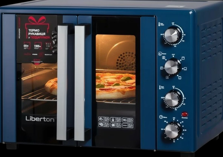 Електродуховка LEO-600 Dark Blue