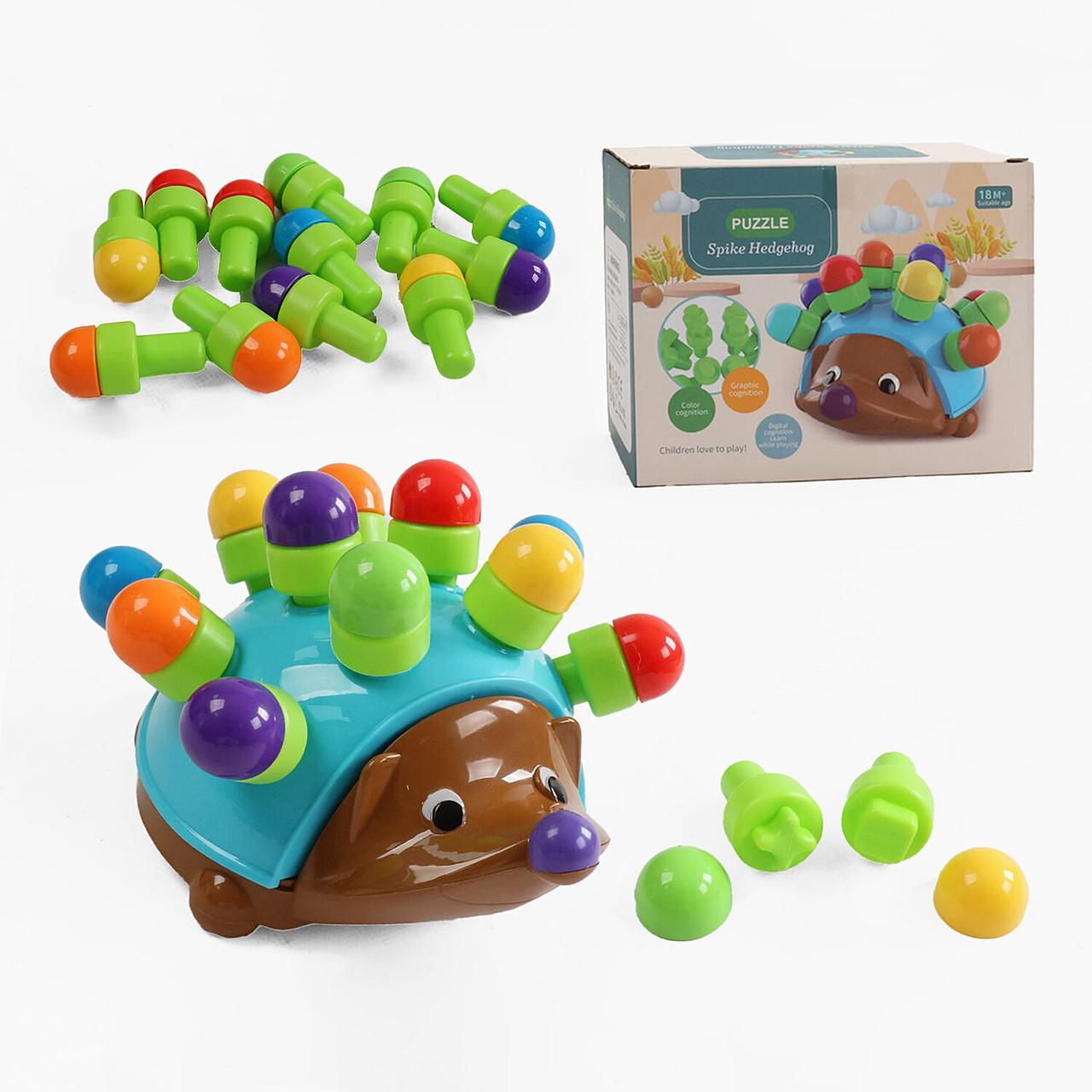 Логічний їжак 2152 на 12 голочок, цифри, фото 1