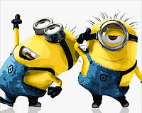 Акційна Картини за номерами Mariposa Міньйон 2 (MR-Q2074) 40 х 50 см