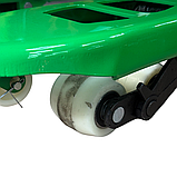 Потужна гідравлічна рокла 2т 550 мм нейлон Helper HP - 1024 транспортувальна палетна рокла, фото 8