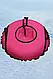 Надувні санки “Ватрушка” 100 см — рожевий тюбінг з камерою, фото 2