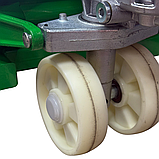 Потужна гідравлічна рокла 2т 550 мм нейлон Helper HP - 1024 транспортувальна палетна рокла, фото 10