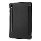 Чохол Silicone Samsung Galaxy Tab S10 FE, S10 Lite, S9, S9 FE Чорний, фото 3