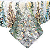 Скатертина на Новорічний стіл  137х137 см. гобеленова RUNNER1387FN, фото 9