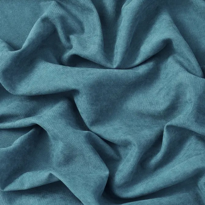 Шторна тканина мікровелюр на метраж, колір світло-синій, висота 3м (Petek-354), фото 1