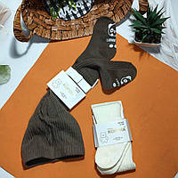 Кашемірові колготки с начісом 6-12 місяців преміум якості 74-80 размер антискользящие під памперс