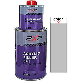 Акриловий ґрунт сірий 2XP Acrylic Filler HS 5:1 Grey 800+160мл